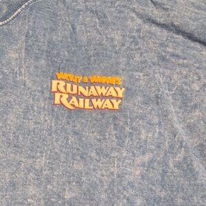 Mickey & Minnie's Runaway Railway Blue Spirit Jersey- Cast Exclusive! Rare!